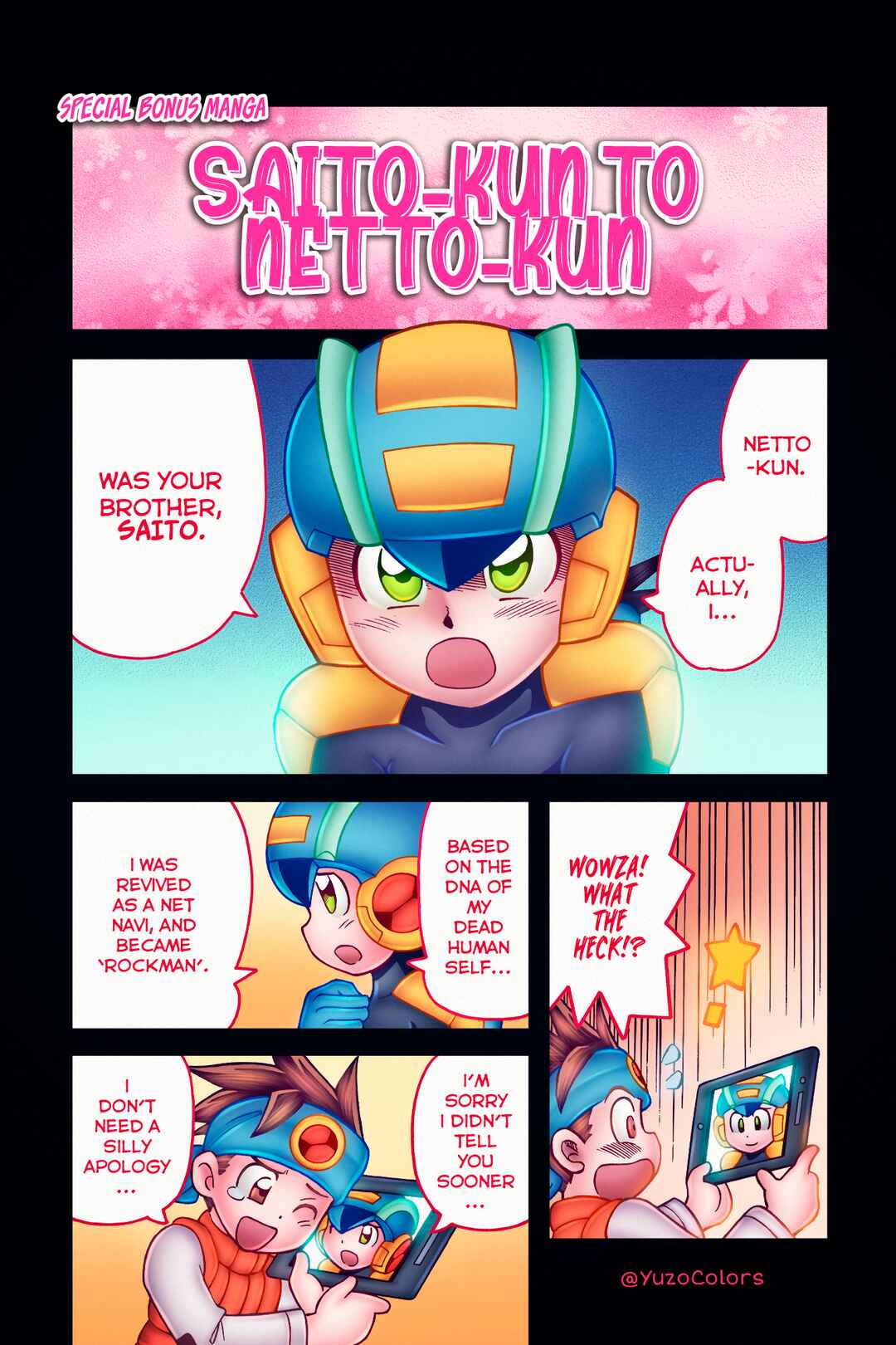 Page 1 Chapter 25.5 Mega Man Battle Network