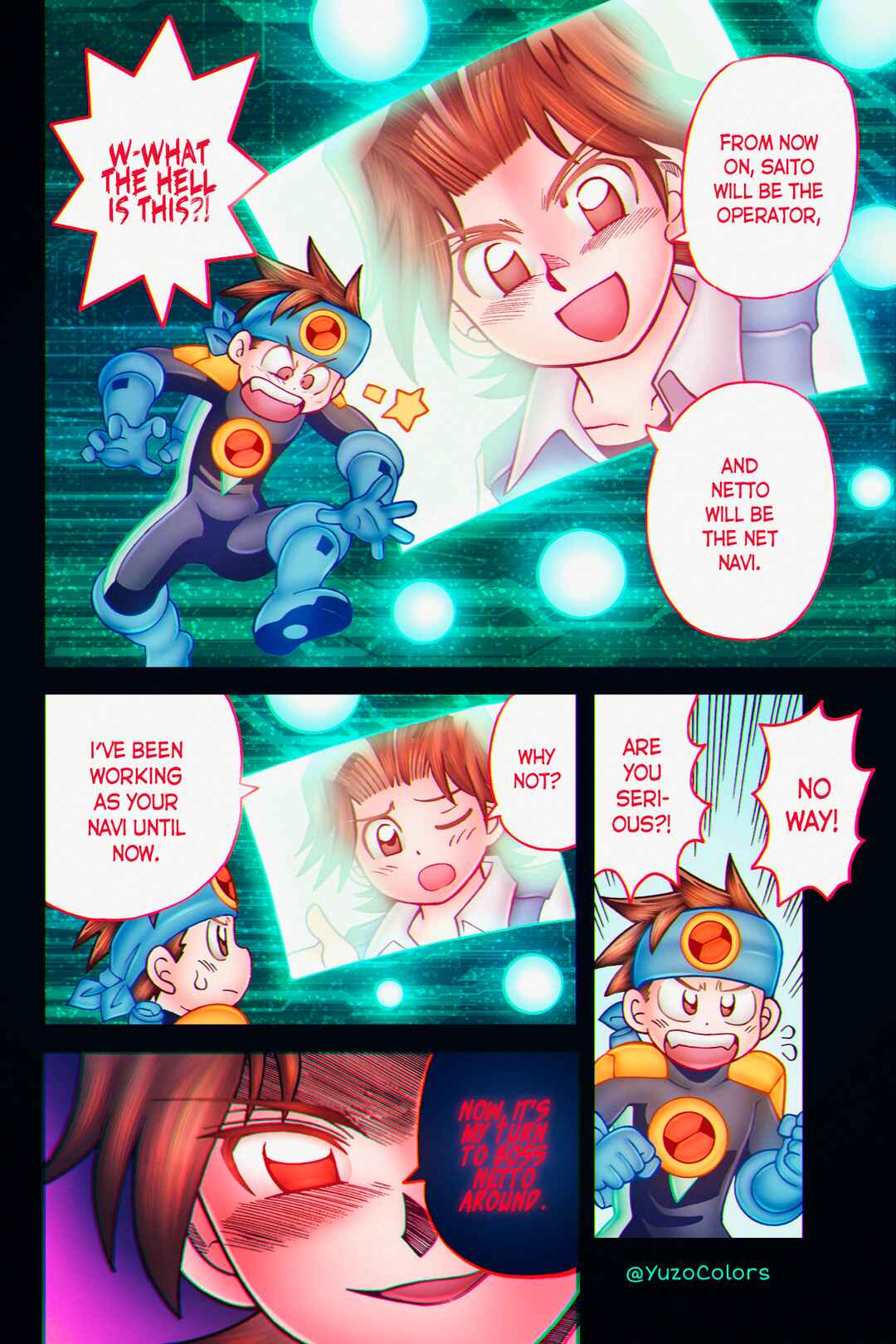Page 3 Chapter 25.5 Mega Man Battle Network