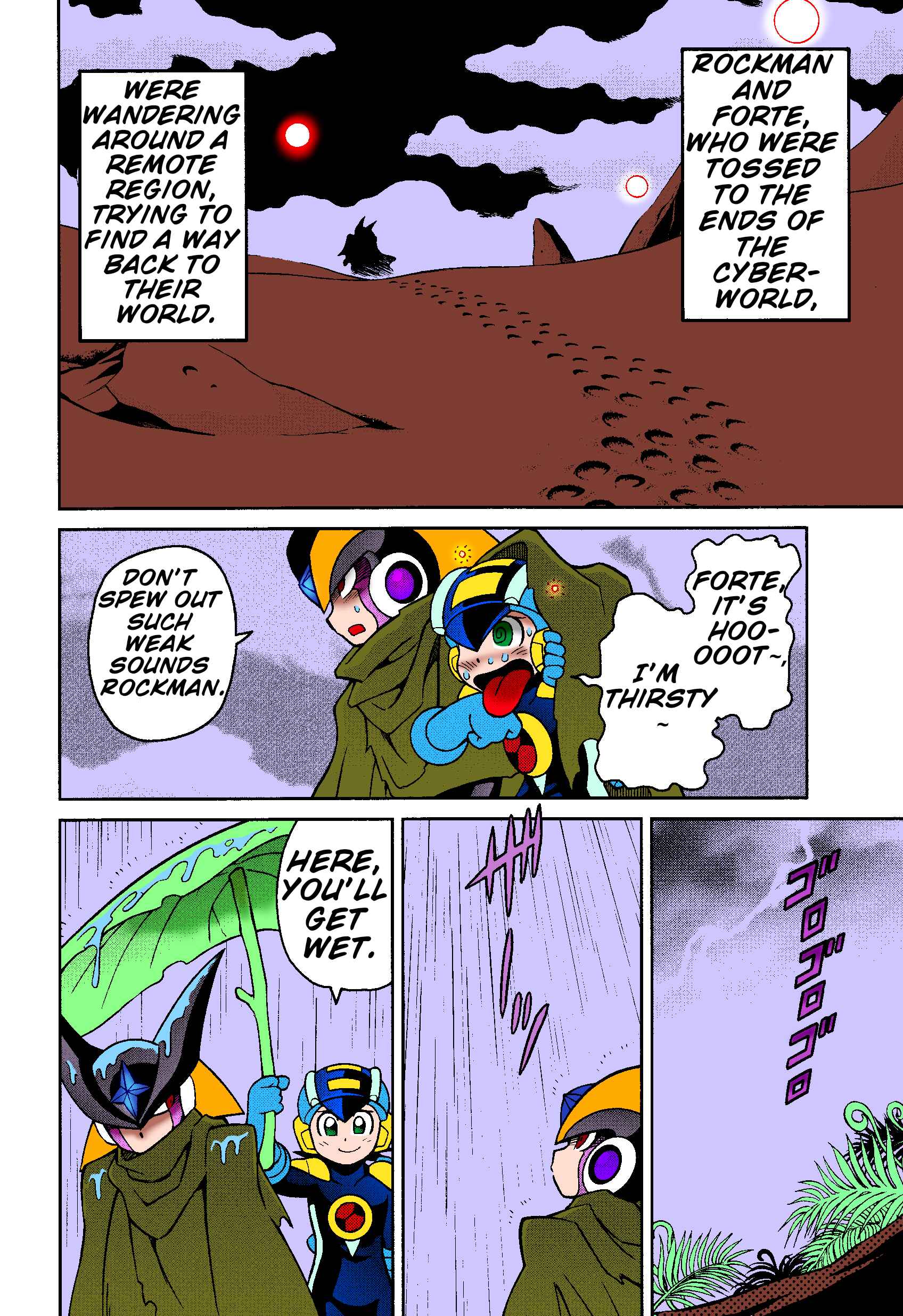 Page 2 Chapter 70.2 Mega Man Battle Network