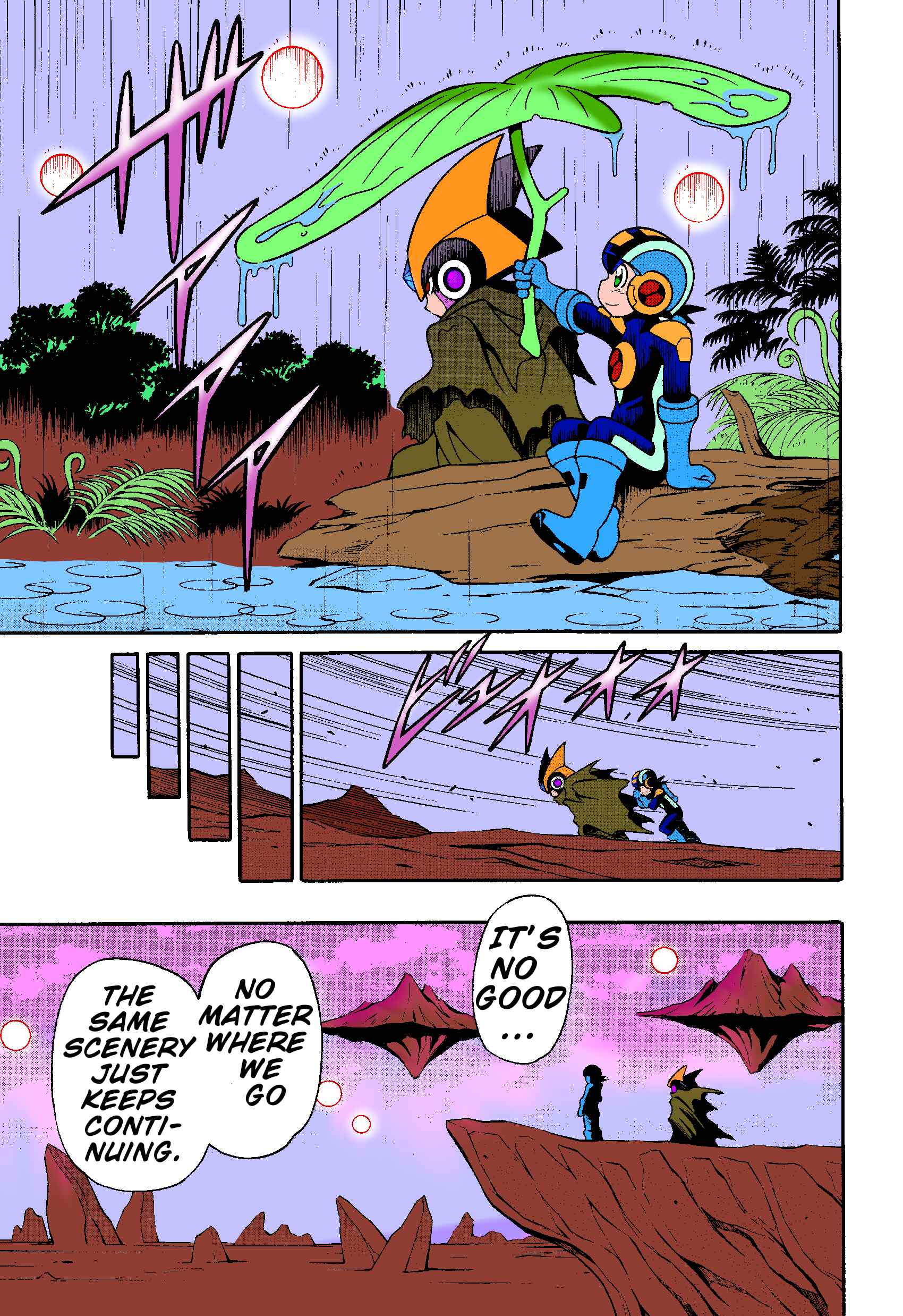 Page 3 Chapter 70.2 Mega Man Battle Network