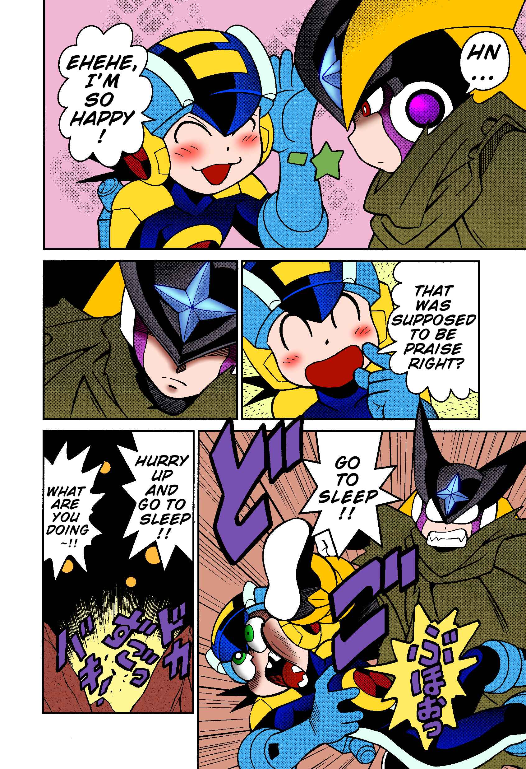 Page 8 Chapter 70.1 Mega Man Battle Network