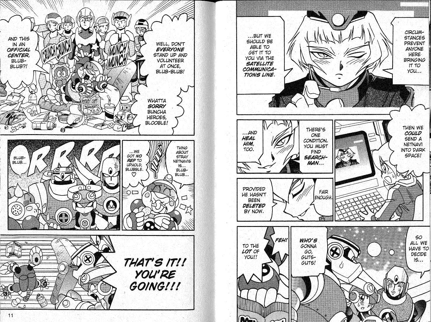 Page 4 Chapter 44 Mega Man Battle Network