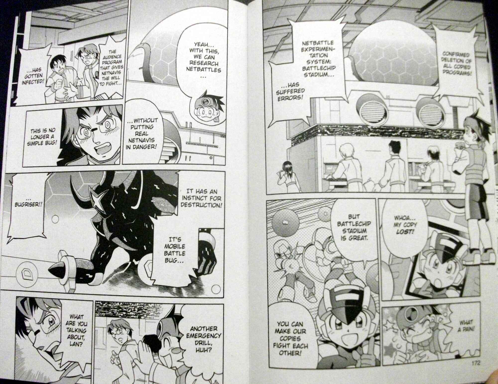 Page 8 Chapter 66.5 Mega Man Battle Network