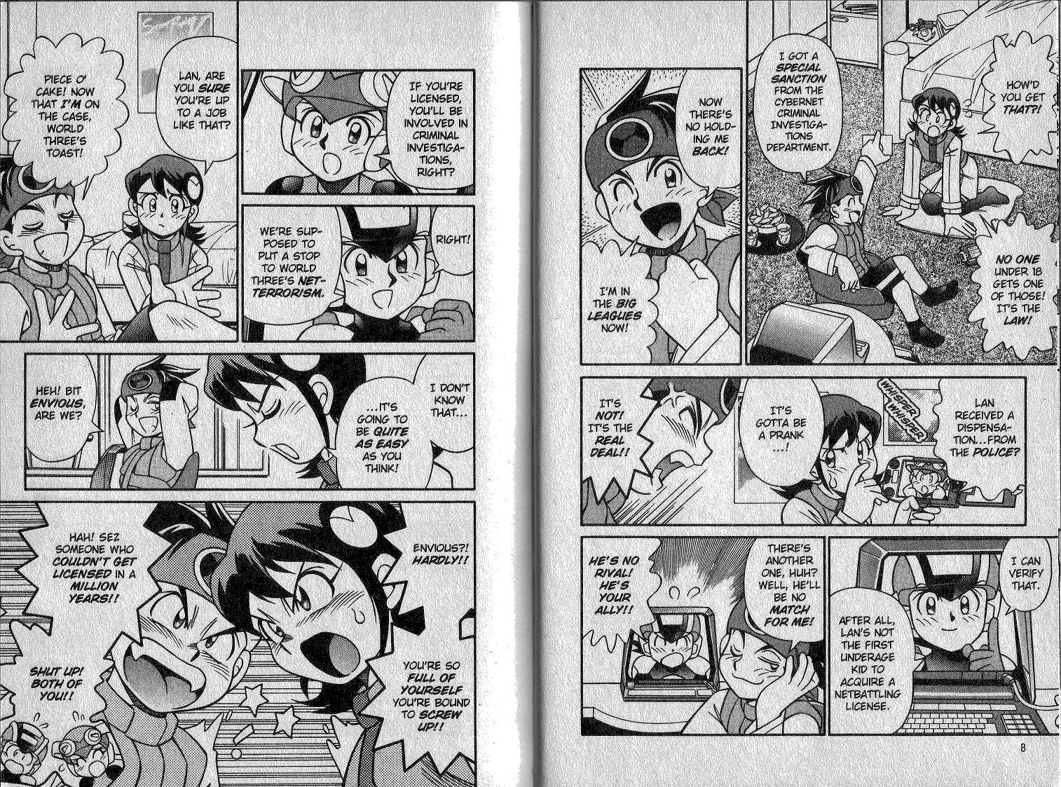 Page 4 Chapter 6 Mega Man Battle Network