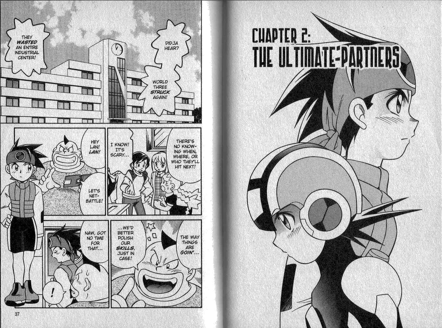 Page 2 Chapter 7 Mega Man Battle Network
