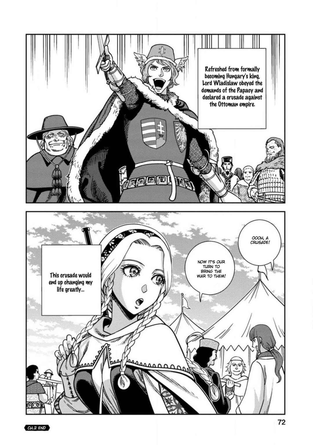 Page 34 Chapter 2 Dívčí Válka - Gaiden II - Hi wo Tsugu Mono-tachi