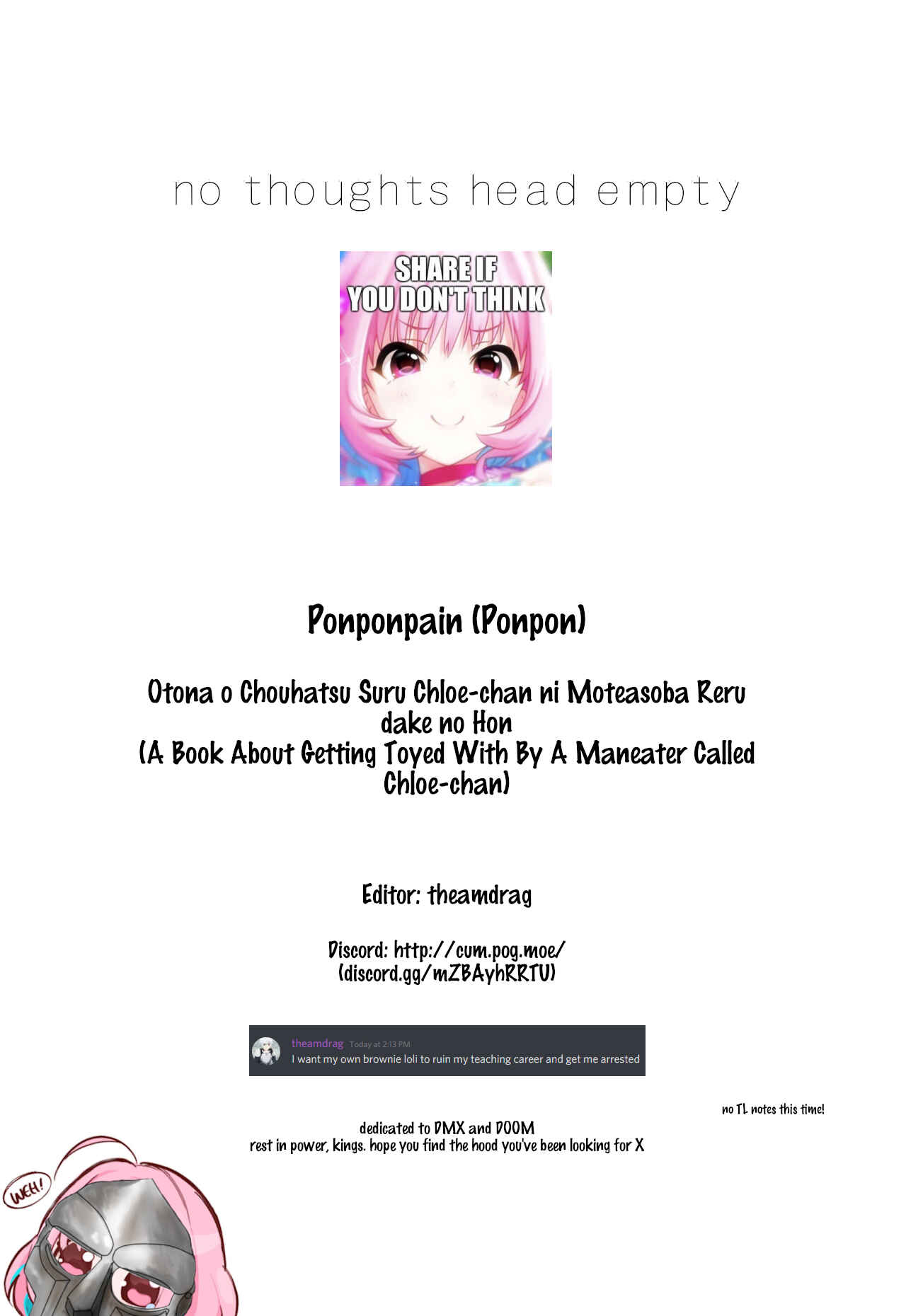 Page 21 Chapter Unknown_ccdc Fate/Grand Order - A Book About Getting Toyed With By A Maneater Called Chloe-chan