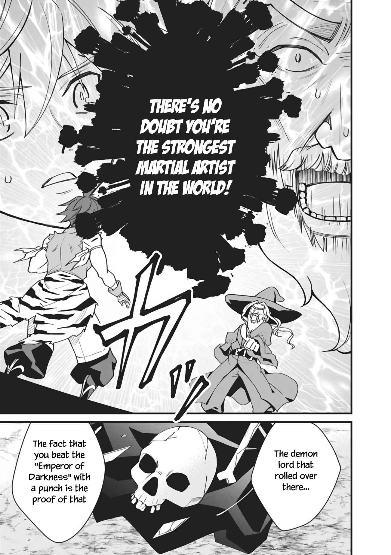 Page 4 Chapter 2 Doryoku Shisugita Sekai Saikyou no Butouka ha, Mahou Sekai wo Yoyuu de Ikinuku.