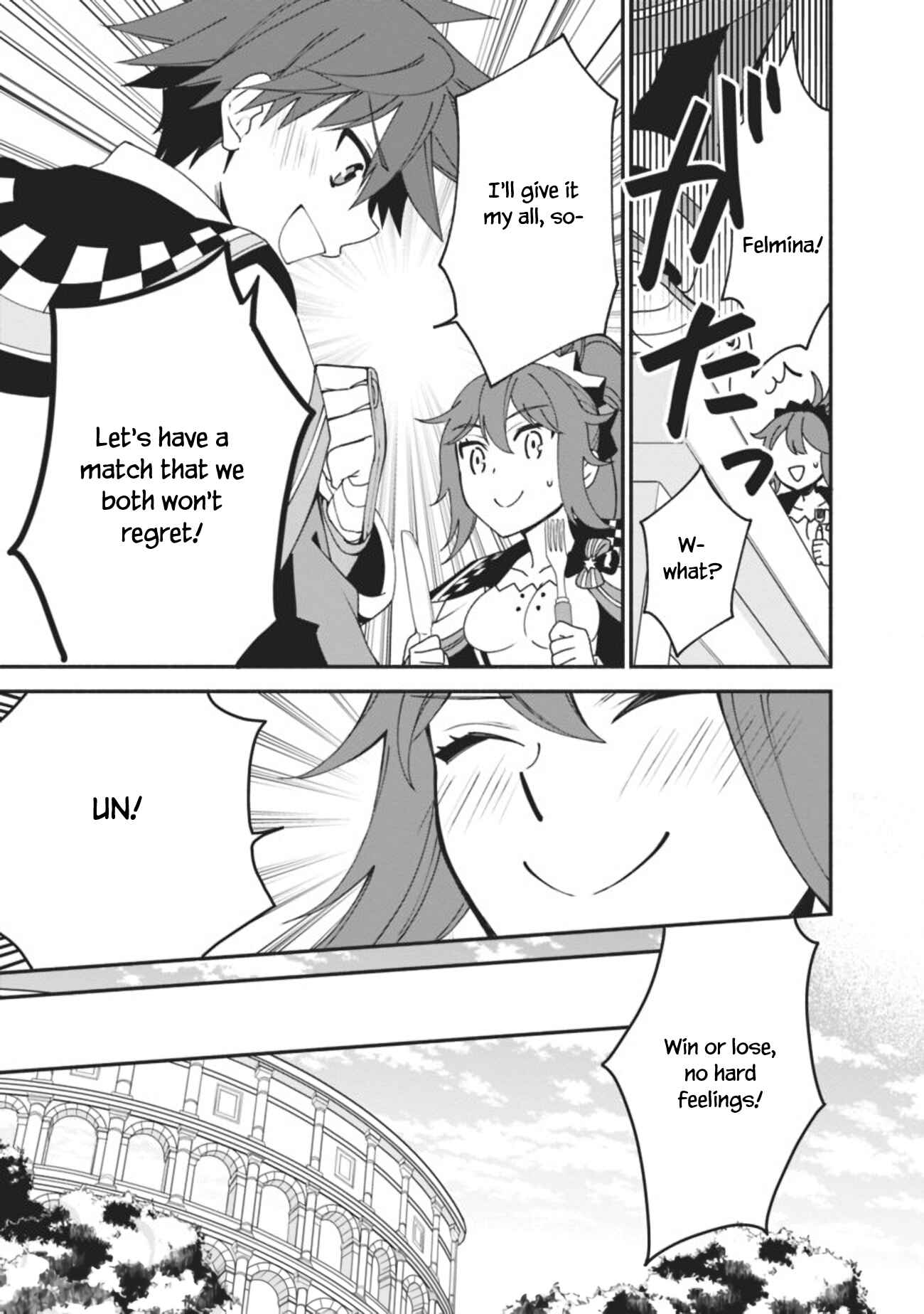 Page 12 Chapter 5 Doryoku Shisugita Sekai Saikyou no Butouka ha, Mahou Sekai wo Yoyuu de Ikinuku.