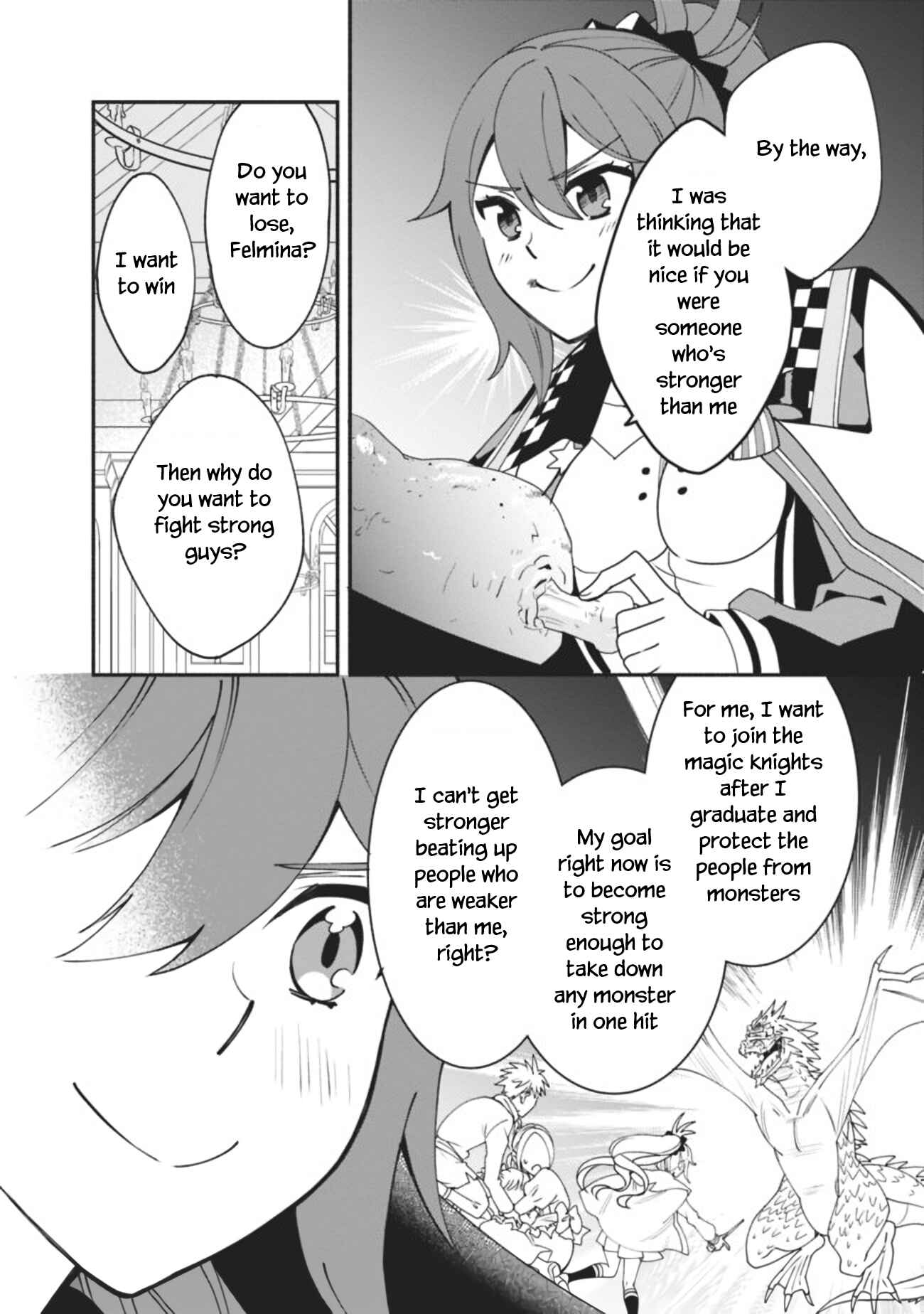 Page 9 Chapter 5 Doryoku Shisugita Sekai Saikyou no Butouka ha, Mahou Sekai wo Yoyuu de Ikinuku.