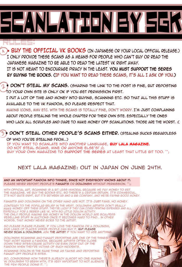 Page 1 Chapter 61 Vampire Knight