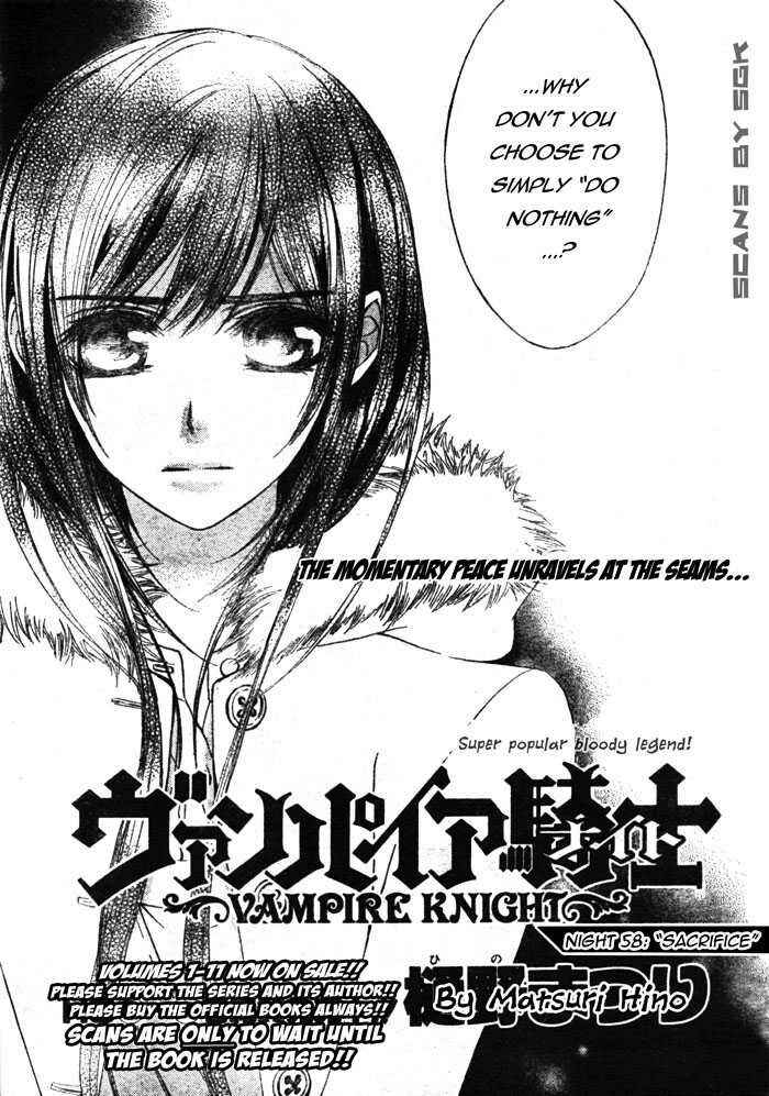 Page 6 Chapter 58 Vampire Knight
