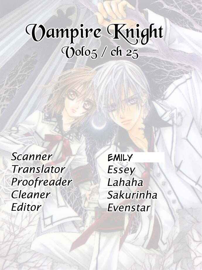 Page 1 Chapter 25 Vampire Knight