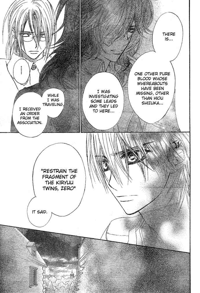 Page 28 Chapter 37 Vampire Knight