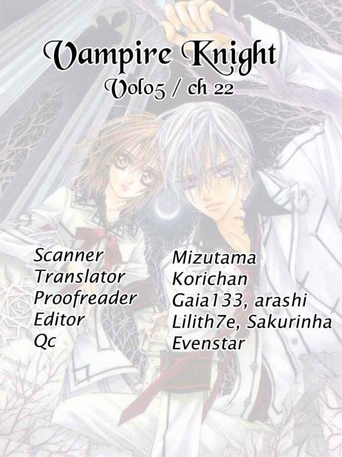 Page 1 Chapter 22 Vampire Knight