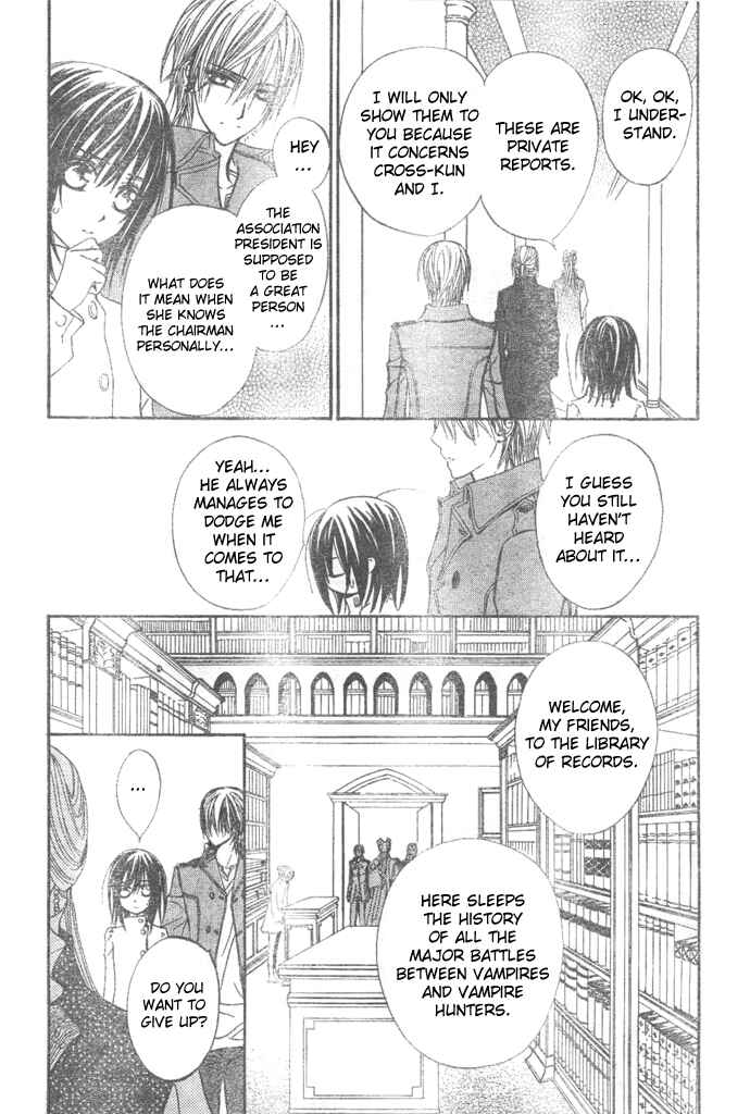 Page 23 Chapter 27 Vampire Knight