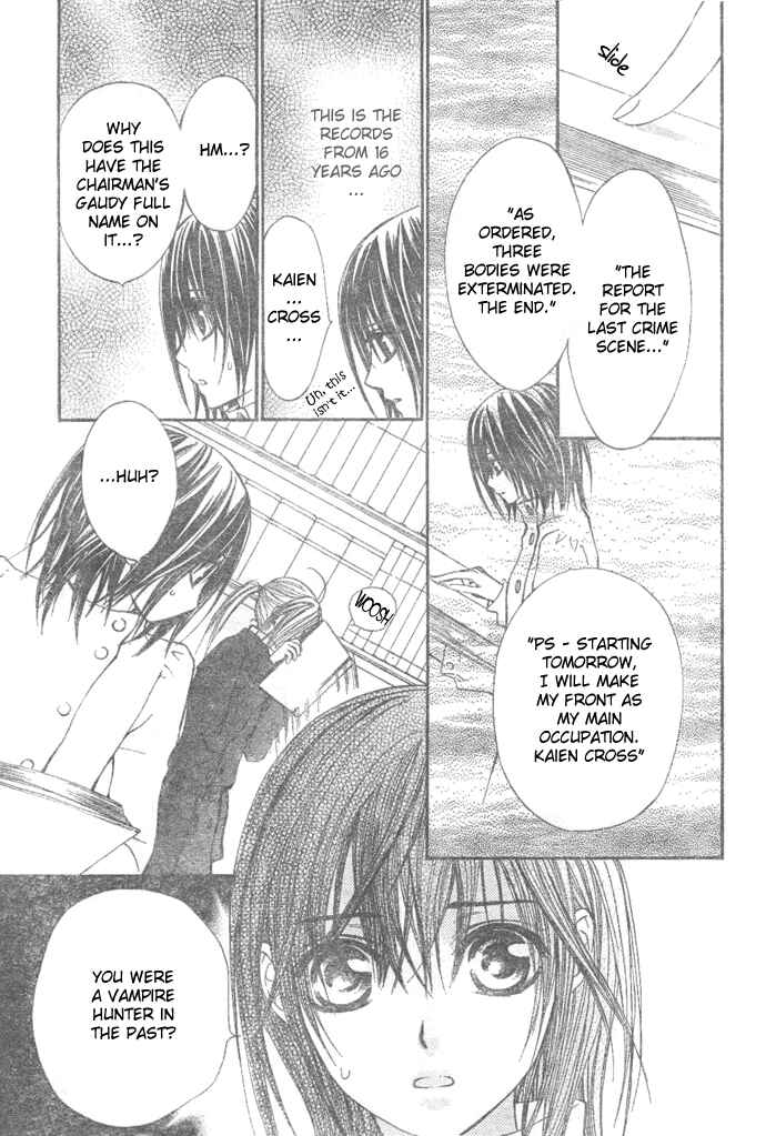 Page 26 Chapter 27 Vampire Knight