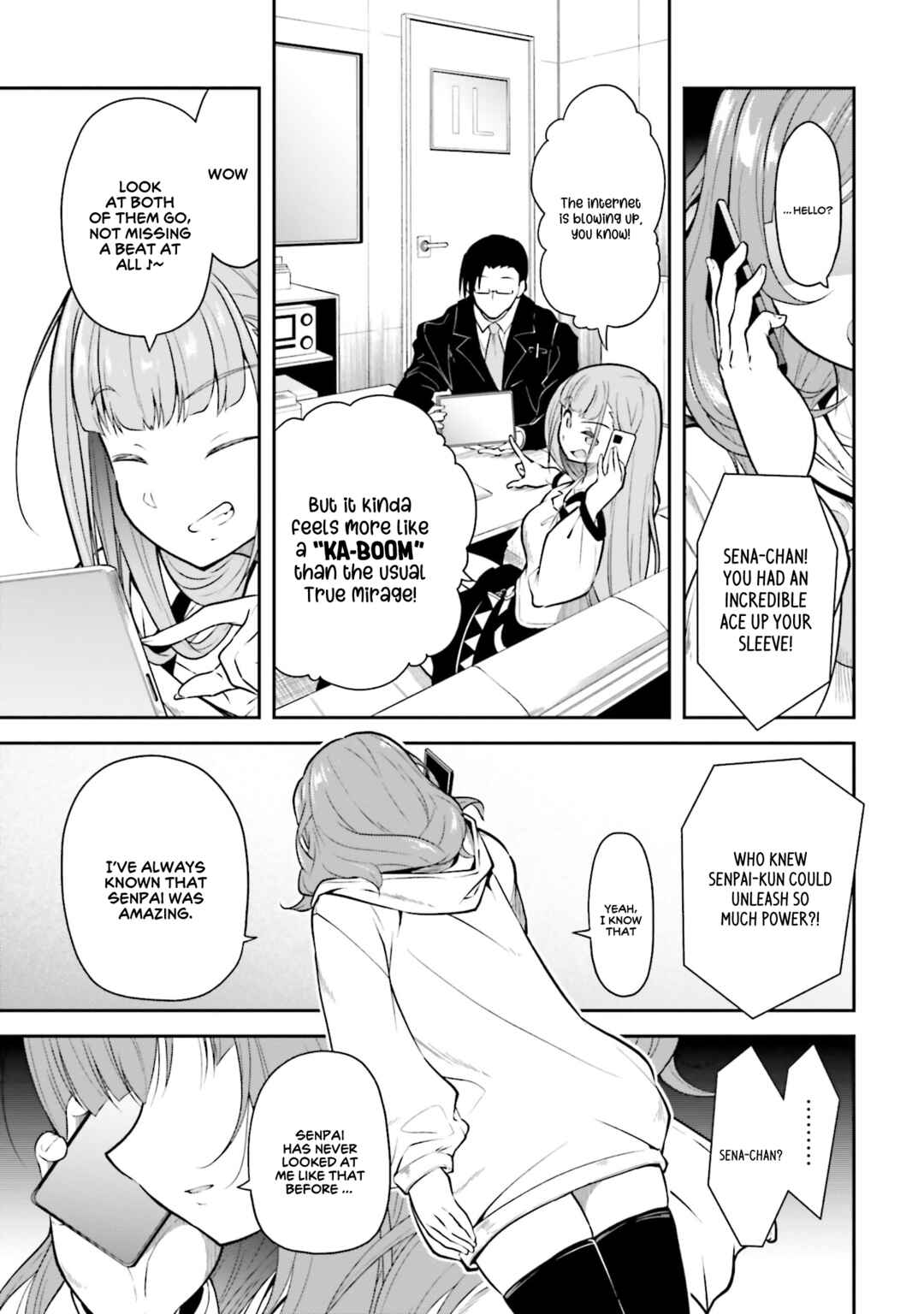 Page 33 Chapter 13 Kokumin-teki Idol ni natta Osana-Najimi ga Boro-Apart ni Sunderu Ore no Tonari ni Hikkoshitekita Ken