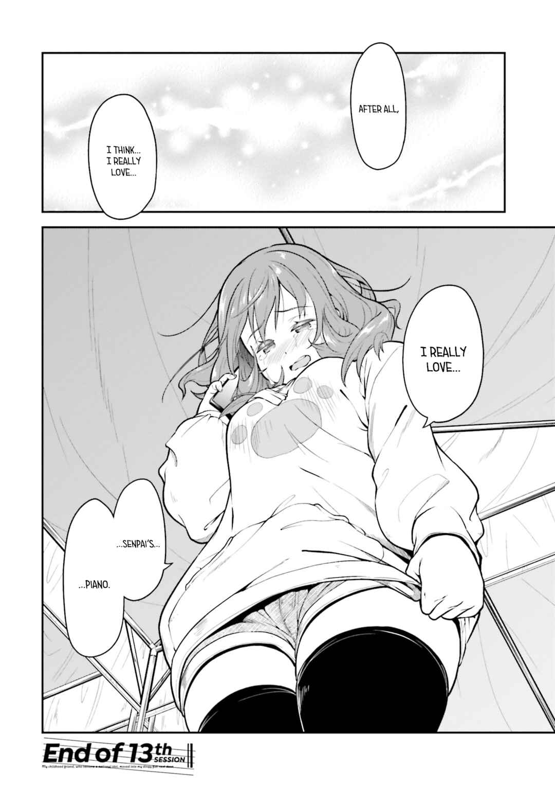 Page 34 Chapter 13 Kokumin-teki Idol ni natta Osana-Najimi ga Boro-Apart ni Sunderu Ore no Tonari ni Hikkoshitekita Ken