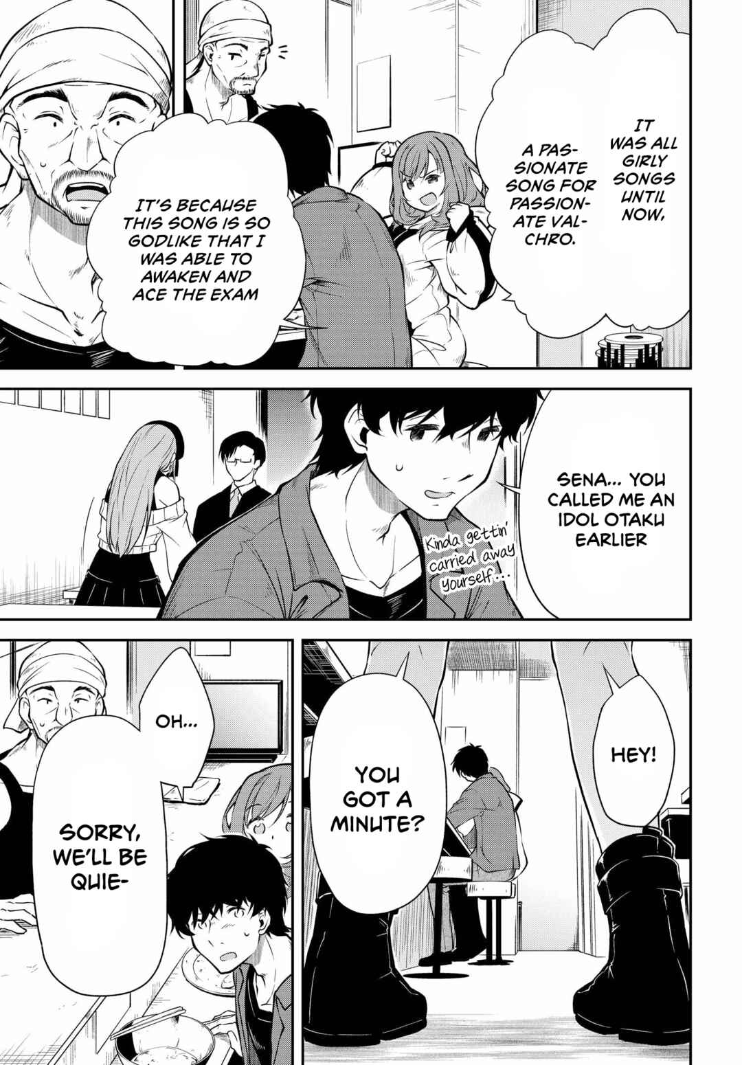 Page 15 Chapter 3.2 Kokumin-teki Idol ni natta Osana-Najimi ga Boro-Apart ni Sunderu Ore no Tonari ni Hikkoshitekita Ken