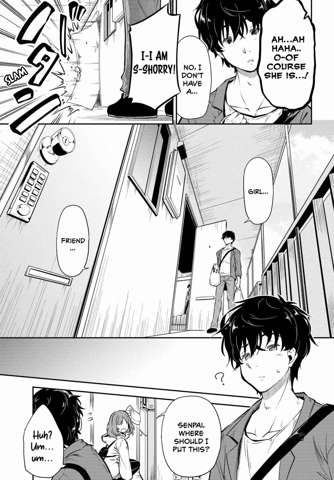 Page 10 Chapter 1.1 Kokumin-teki Idol ni natta Osana-Najimi ga Boro-Apart ni Sunderu Ore no Tonari ni Hikkoshitekita Ken