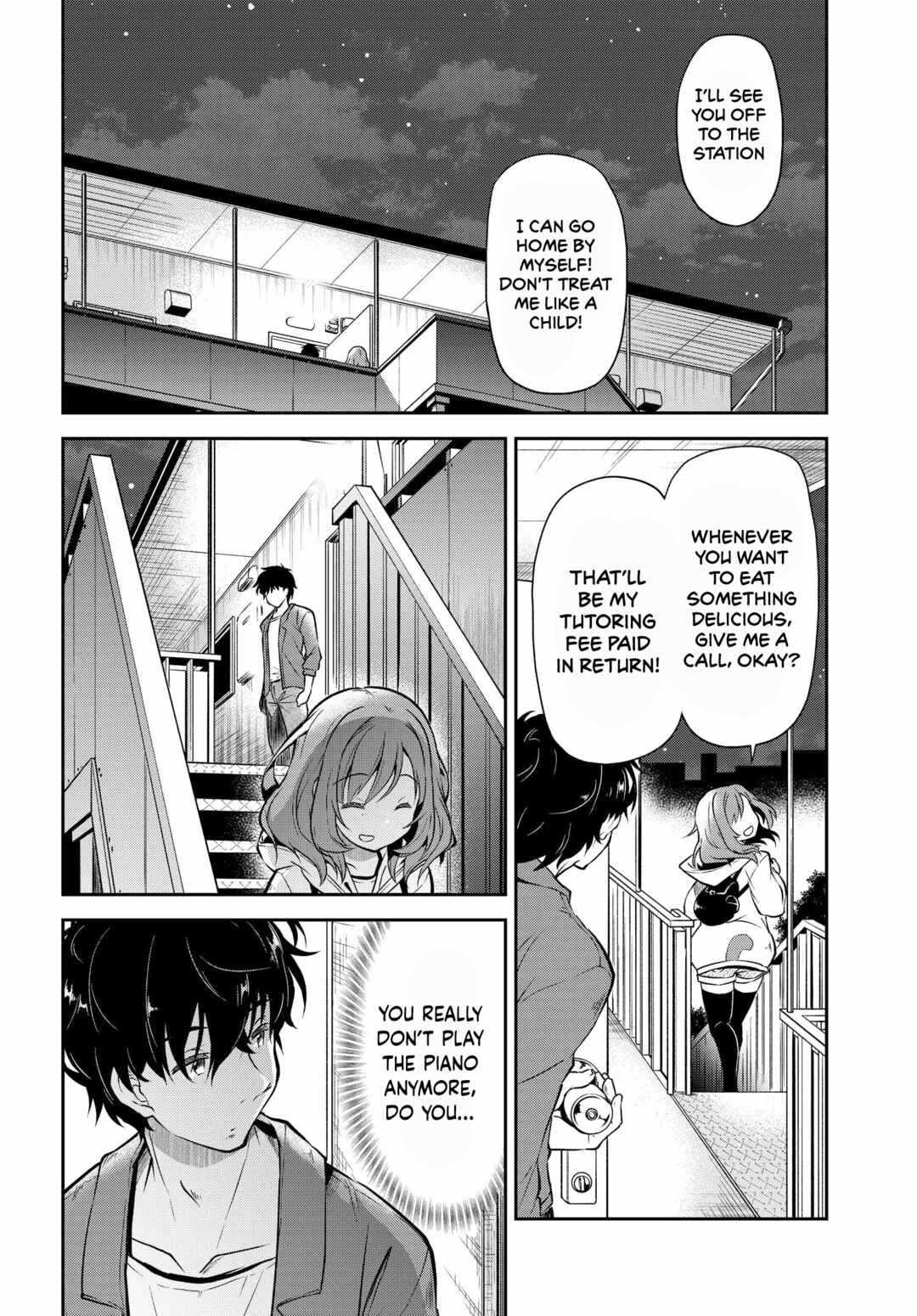 Page 17 Chapter 1.1 Kokumin-teki Idol ni natta Osana-Najimi ga Boro-Apart ni Sunderu Ore no Tonari ni Hikkoshitekita Ken