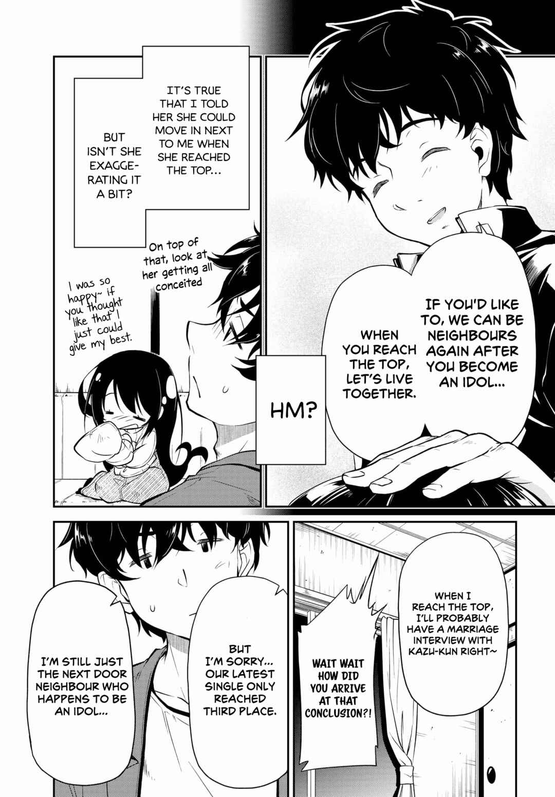 Page 28 Chapter 1.1 Kokumin-teki Idol ni natta Osana-Najimi ga Boro-Apart ni Sunderu Ore no Tonari ni Hikkoshitekita Ken