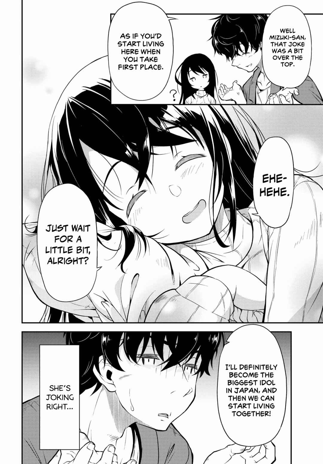 Page 29 Chapter 1.1 Kokumin-teki Idol ni natta Osana-Najimi ga Boro-Apart ni Sunderu Ore no Tonari ni Hikkoshitekita Ken