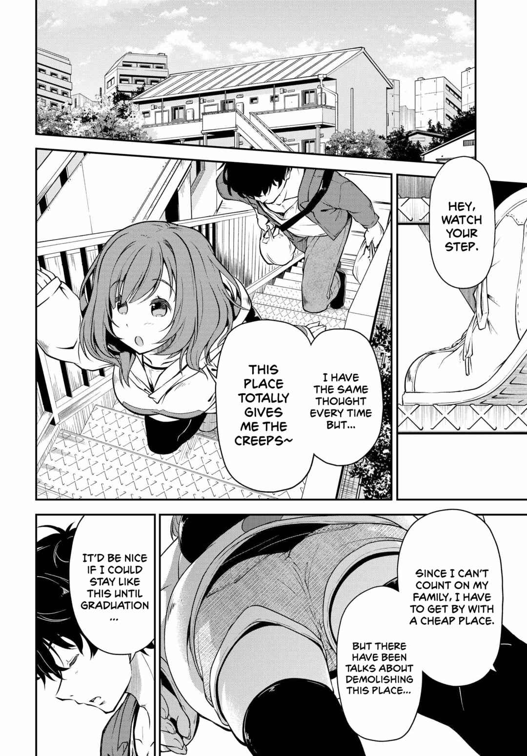 Page 7 Chapter 1.1 Kokumin-teki Idol ni natta Osana-Najimi ga Boro-Apart ni Sunderu Ore no Tonari ni Hikkoshitekita Ken