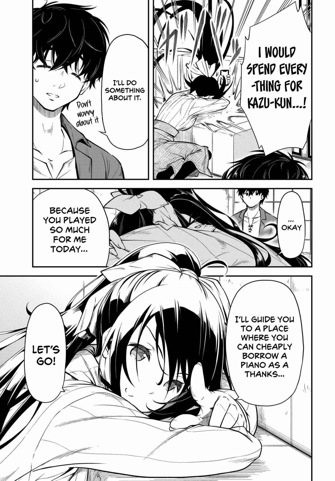 Page 16 Chapter 3.1 Kokumin-teki Idol ni natta Osana-Najimi ga Boro-Apart ni Sunderu Ore no Tonari ni Hikkoshitekita Ken