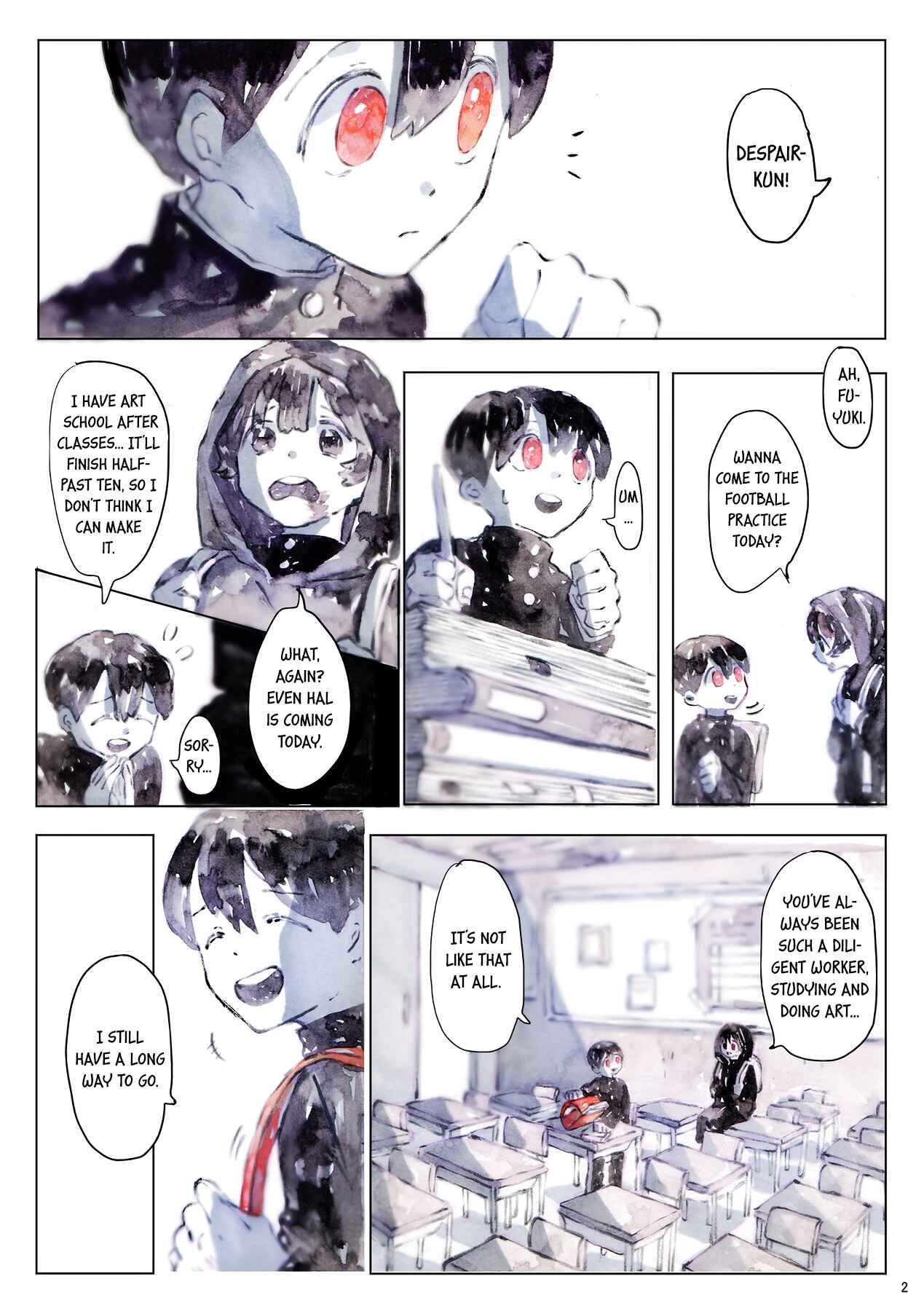 Page 3 Chapter 3 We Live In A World Filled With Pain