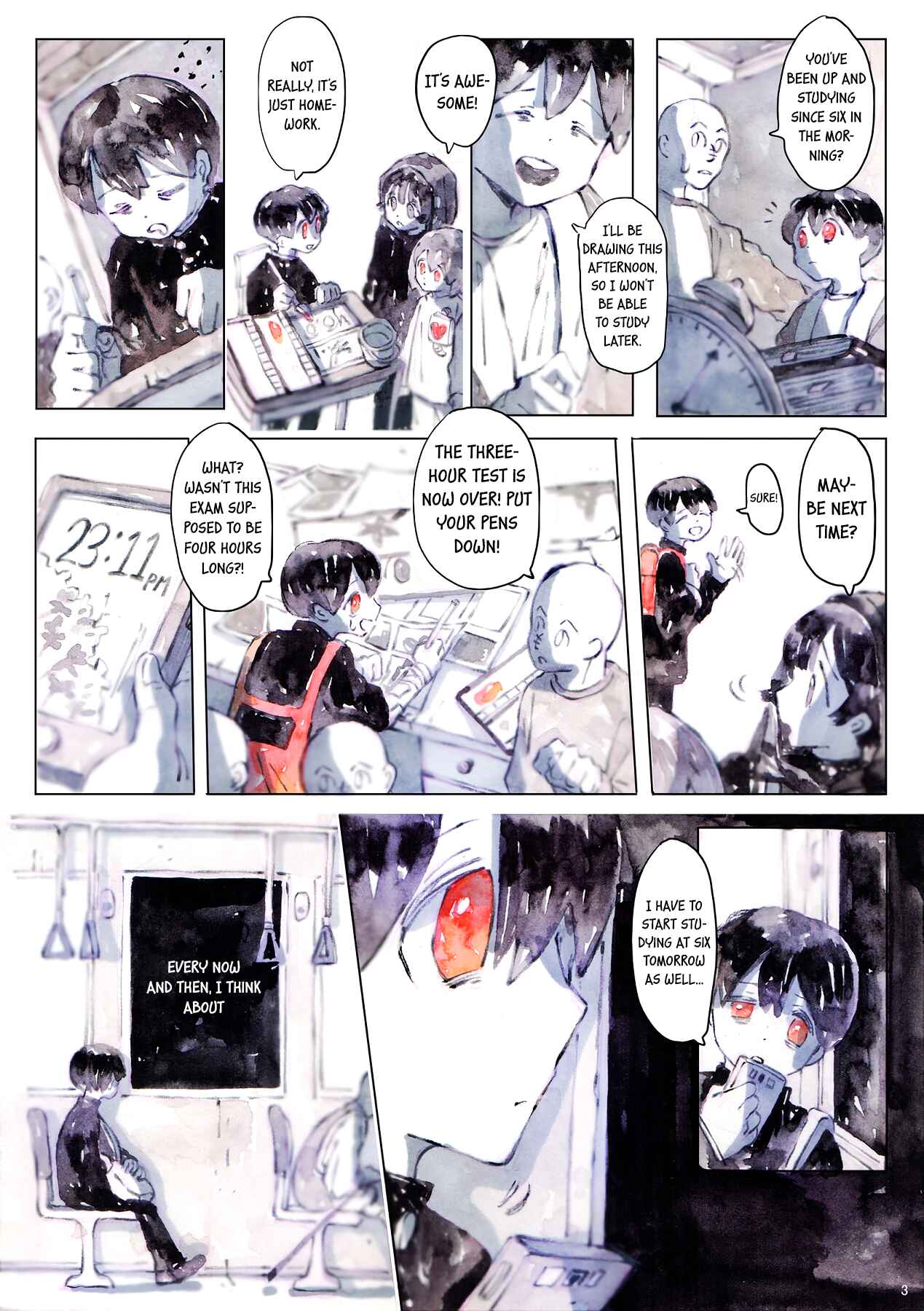 Page 4 Chapter 3 We Live In A World Filled With Pain