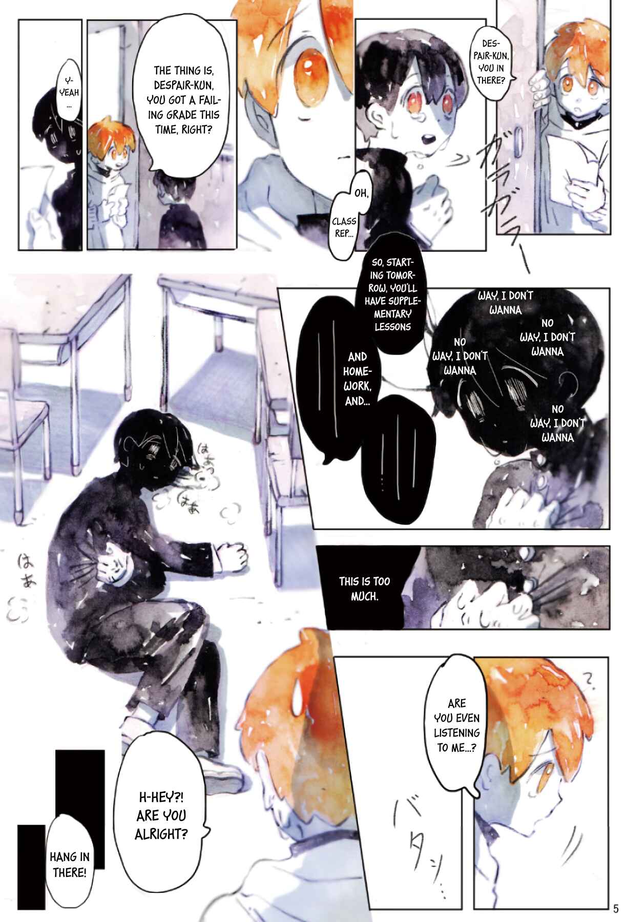 Page 6 Chapter 3 We Live In A World Filled With Pain