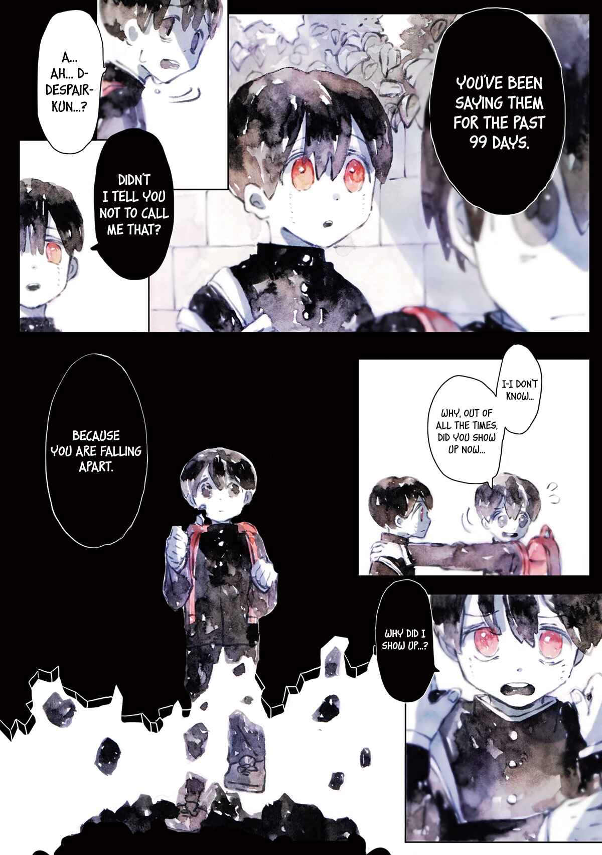Page 3 Chapter 0 We Live In A World Filled With Pain