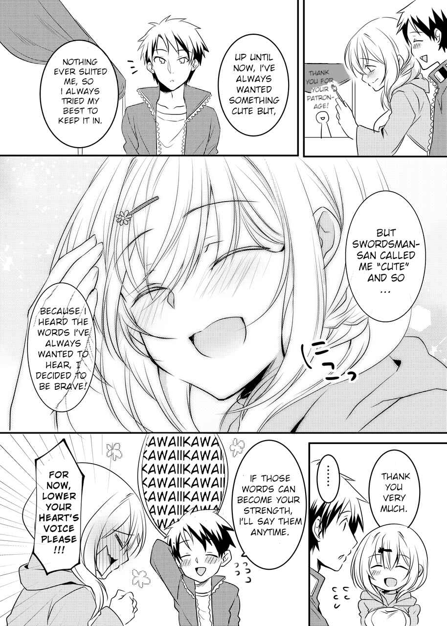 Page 4 Chapter 3 Kokoro ga Yomareru Kenshi-san to Shiro Madoushi-san no Hanashi