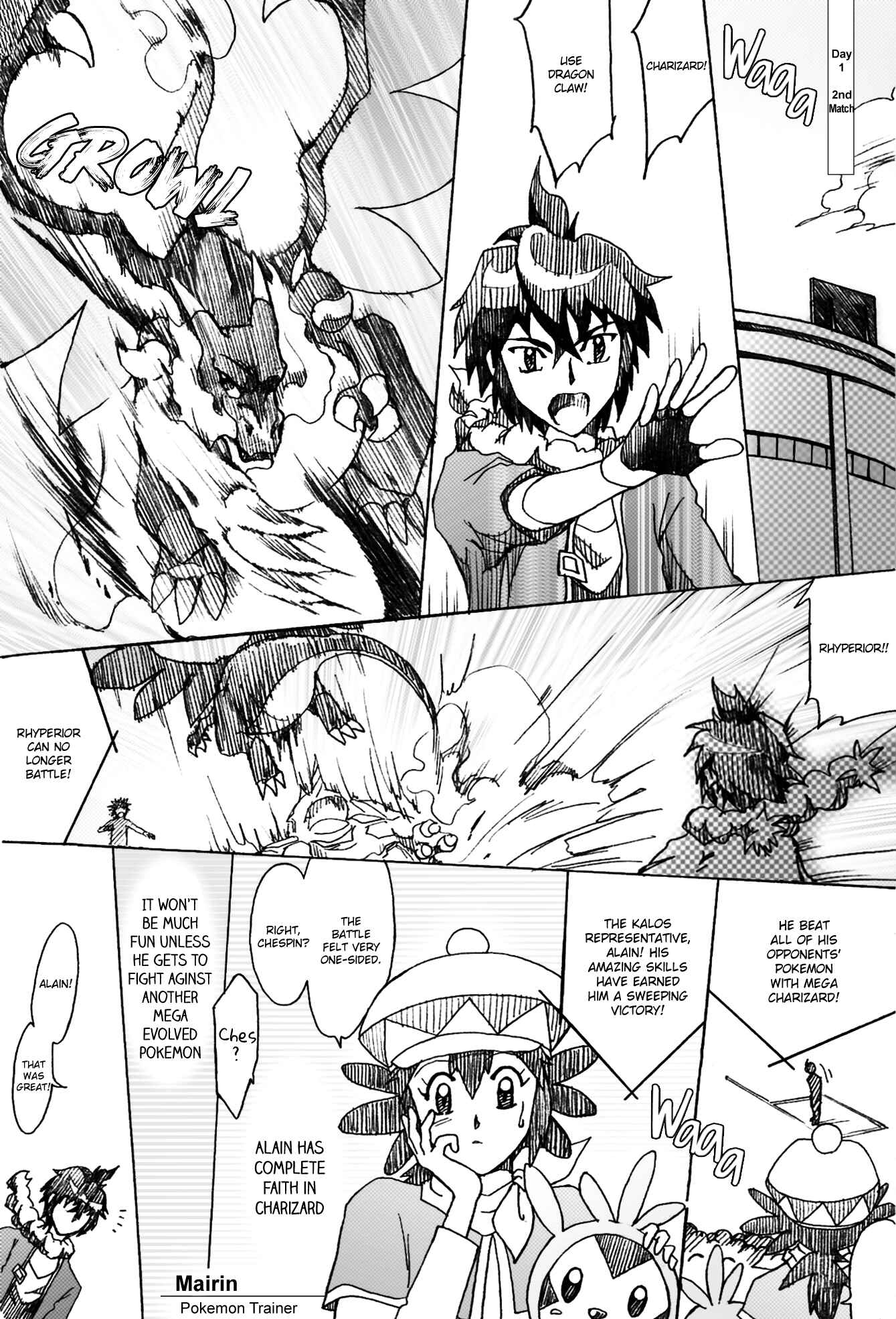 Page 2 Chapter 23 Pokemon: The World Champion Season