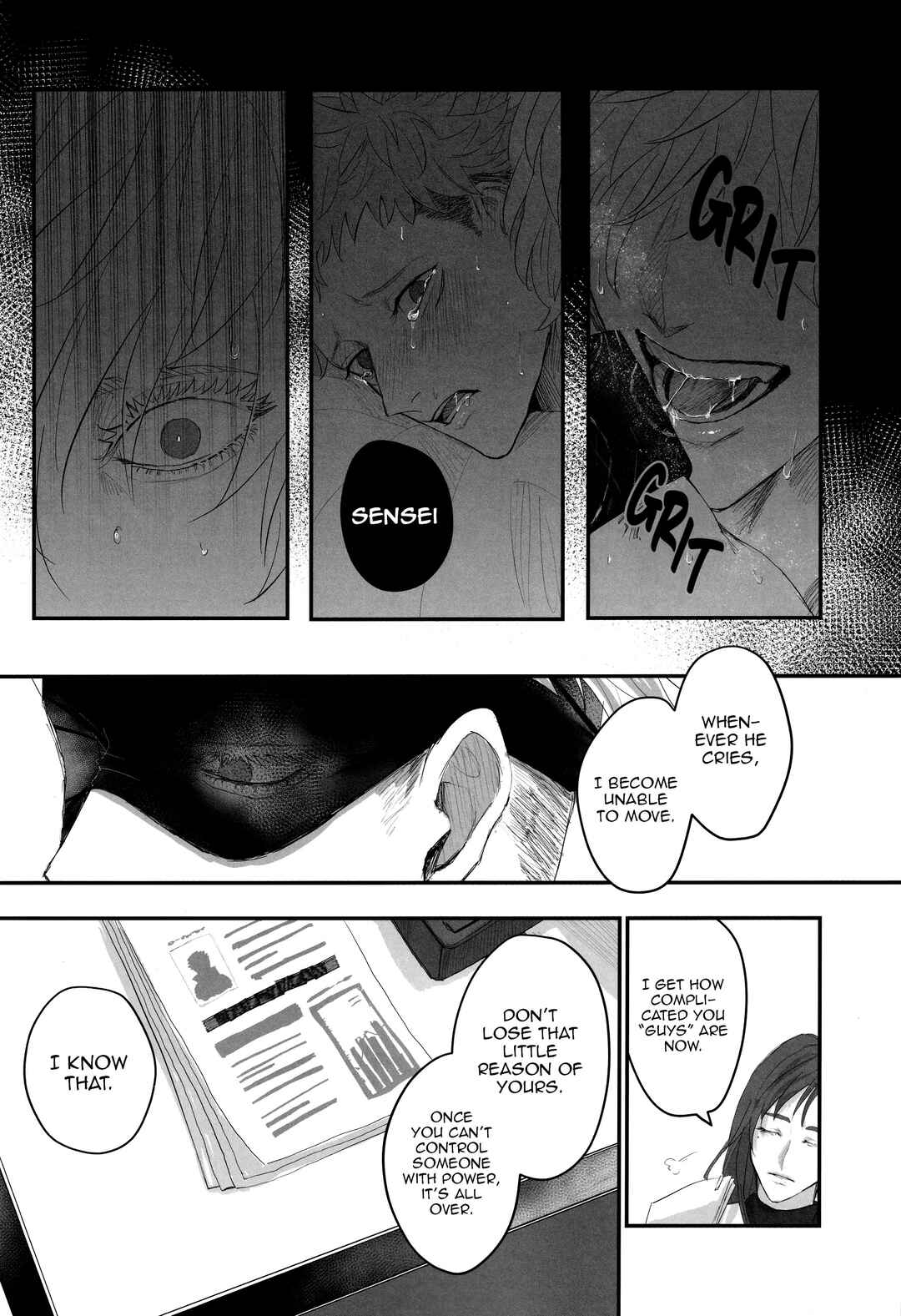 Page 11 Chapter Unknown_880f Jujutsu Kaisen - Dare mo Furete wa Naranai (Doujinshi)