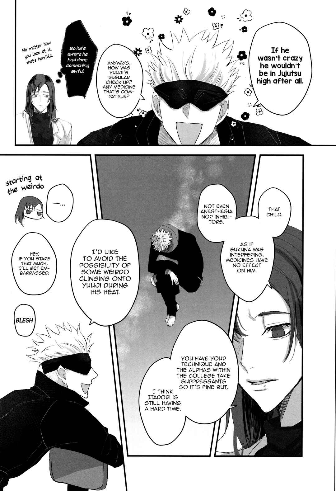 Page 9 Chapter Unknown_880f Jujutsu Kaisen - Dare mo Furete wa Naranai (Doujinshi)