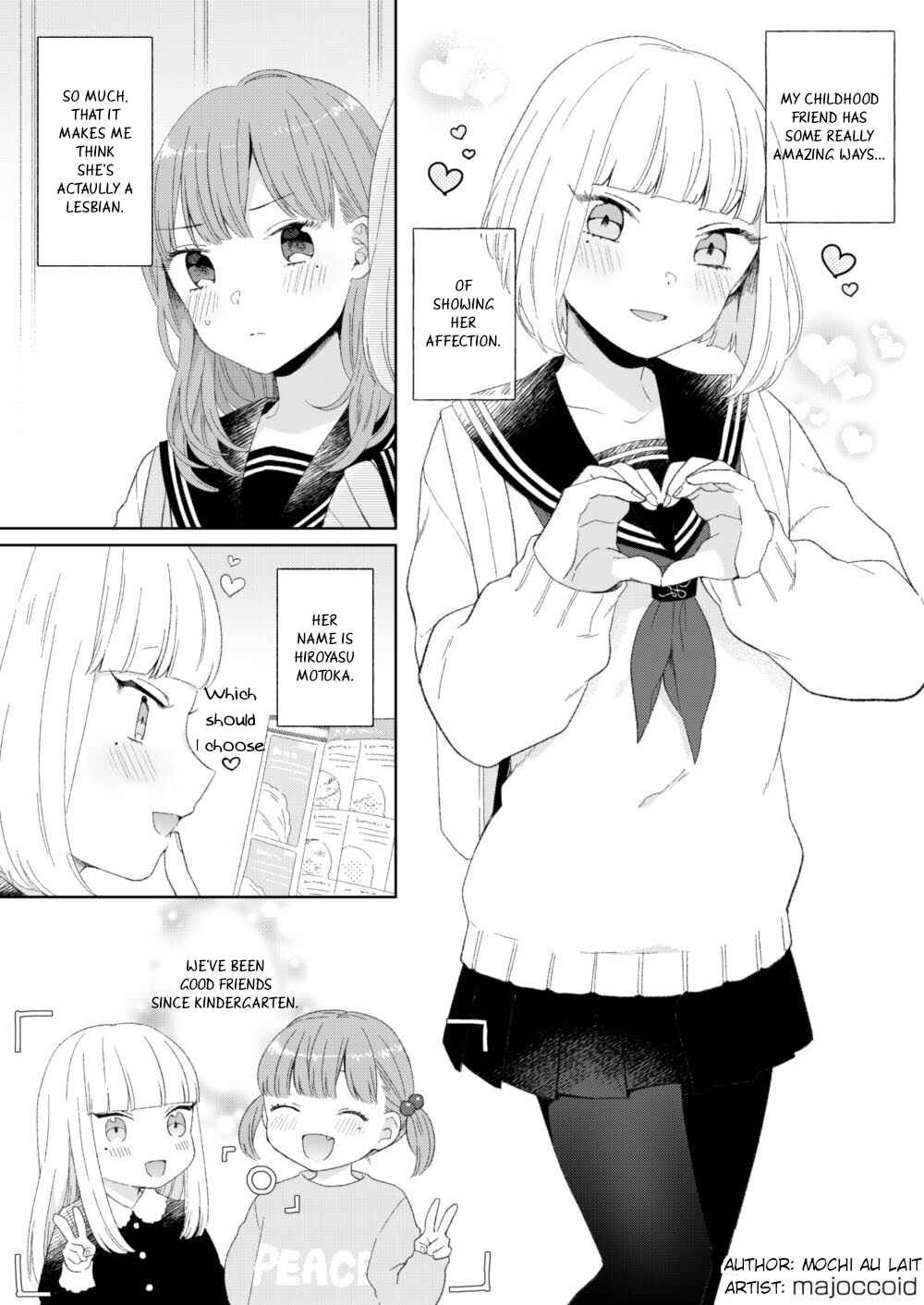 Page 1 Chapter 1 Osananajimi Lesbian Giwaku