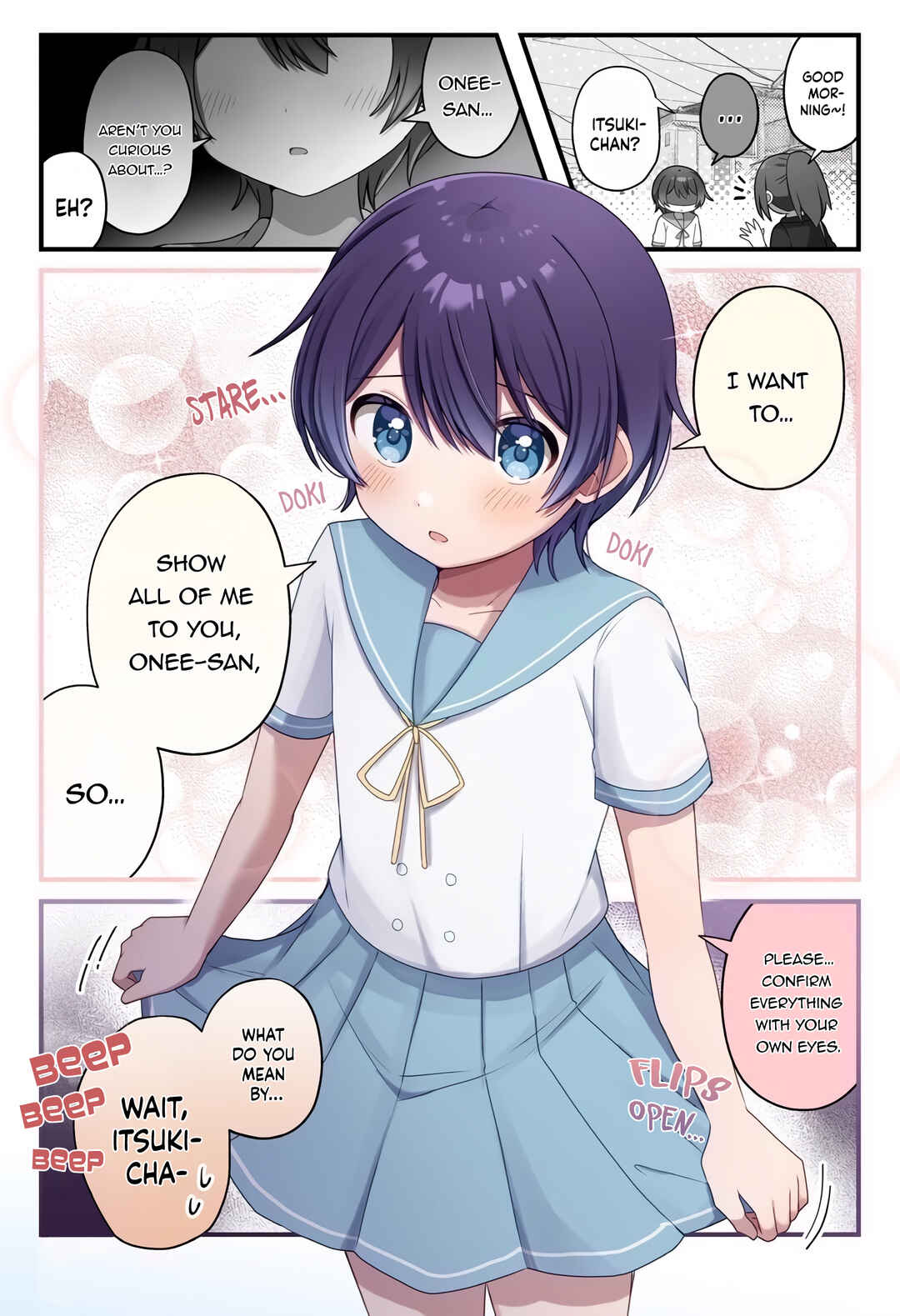 Page 1 Chapter 9 Androgynous-chan and the Onee-san
