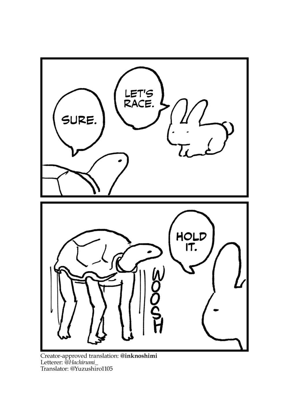 Page 1 Chapter Unknown_8ae6 The Rabbit and the Tortoise