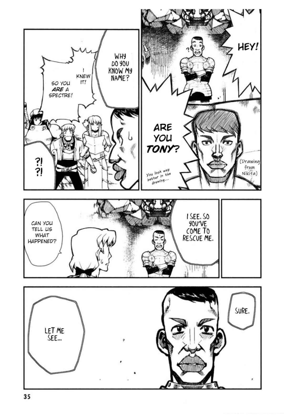 Page 11 Chapter 2 Sword World: Totsugeki! Heppoko Boukentai