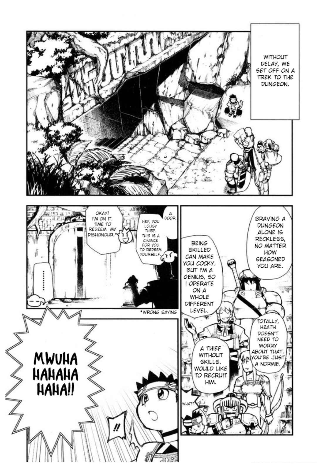 Page 3 Chapter 2 Sword World: Totsugeki! Heppoko Boukentai