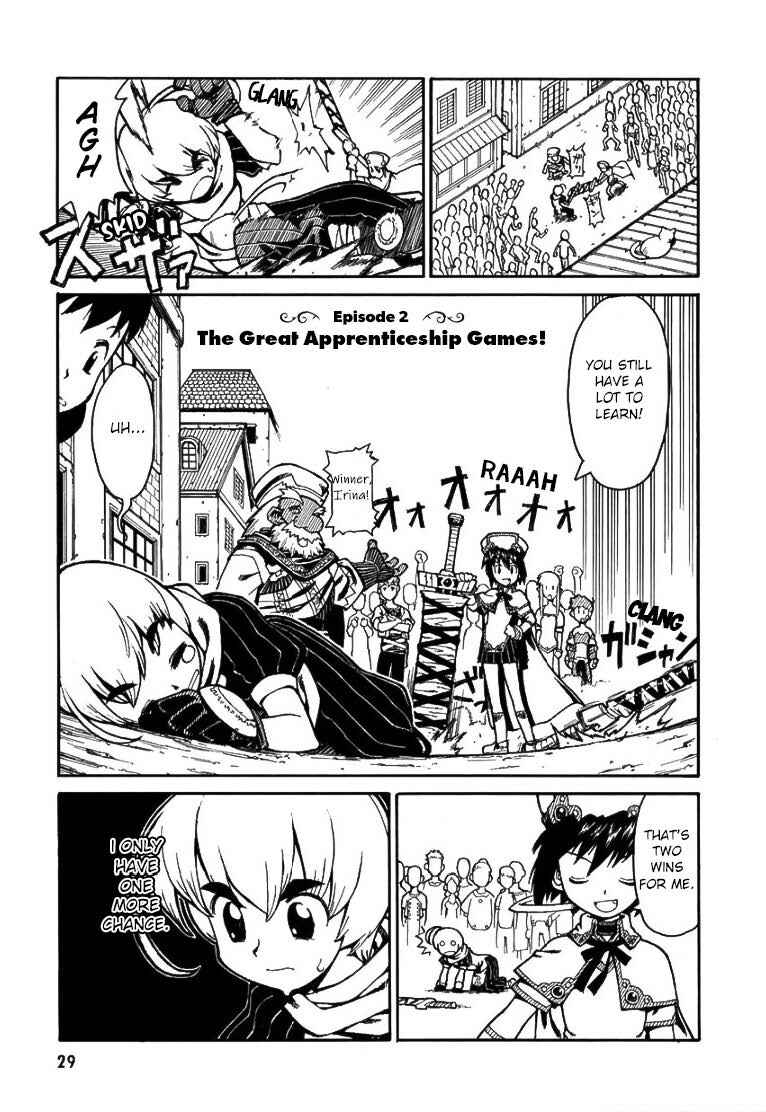 Page 1 Chapter 2 Sword World: Totsugeki! Heppoko Boukentai