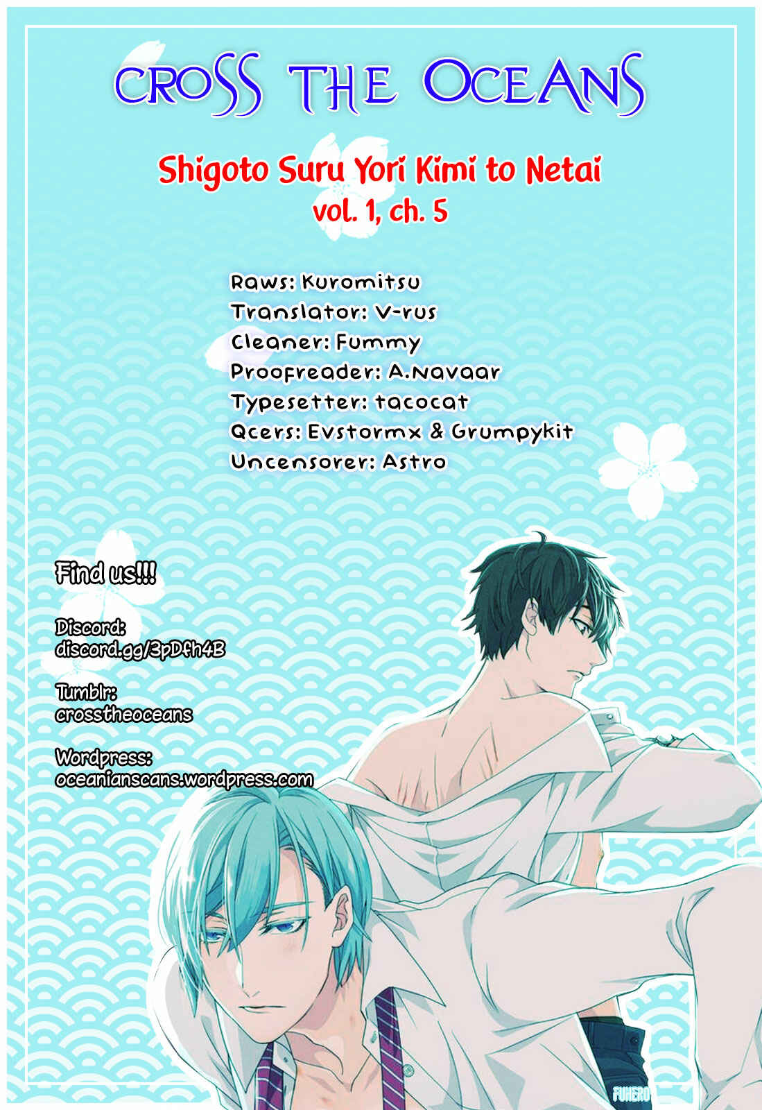 Page 1 Chapter 5 Shigoto Suru Yori Kimi to Netai.