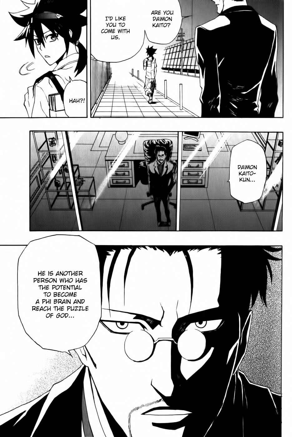 Page 28 Chapter 3 Phi Brain: Puzzle of God