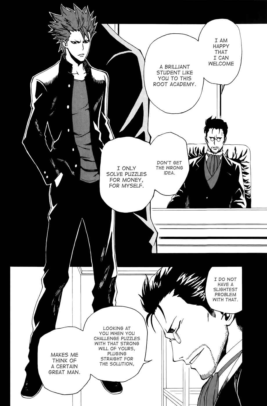 Page 18 Chapter 8 Phi Brain: Puzzle of God