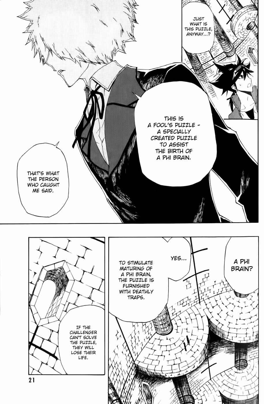 Page 22 Chapter 6 Phi Brain: Puzzle of God