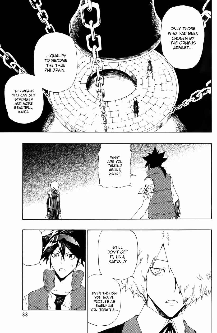 Page 34 Chapter 6 Phi Brain: Puzzle of God