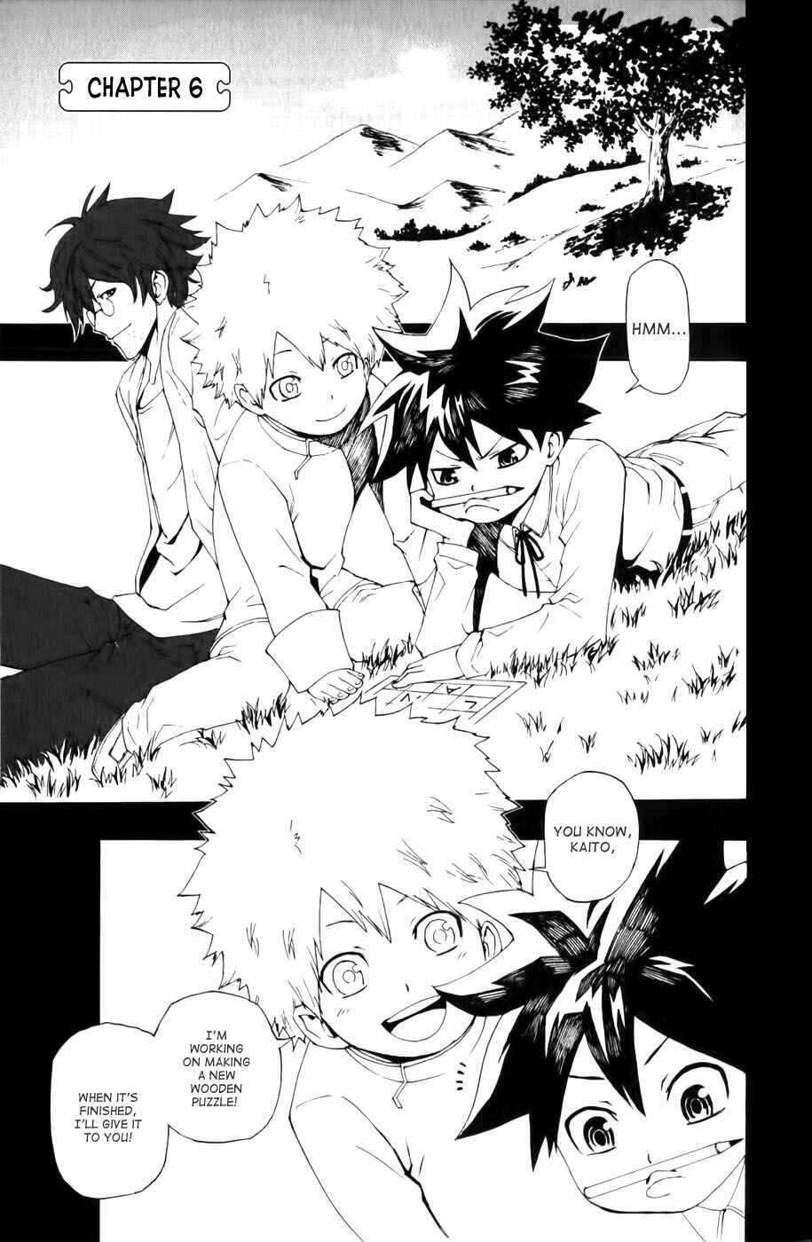 Page 4 Chapter 6 Phi Brain: Puzzle of God